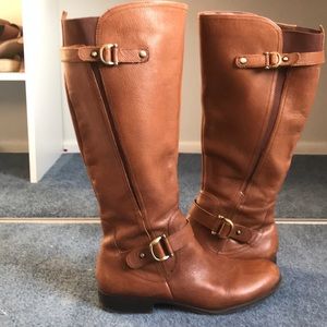 Oak Brown Naturalizer Riding Boots